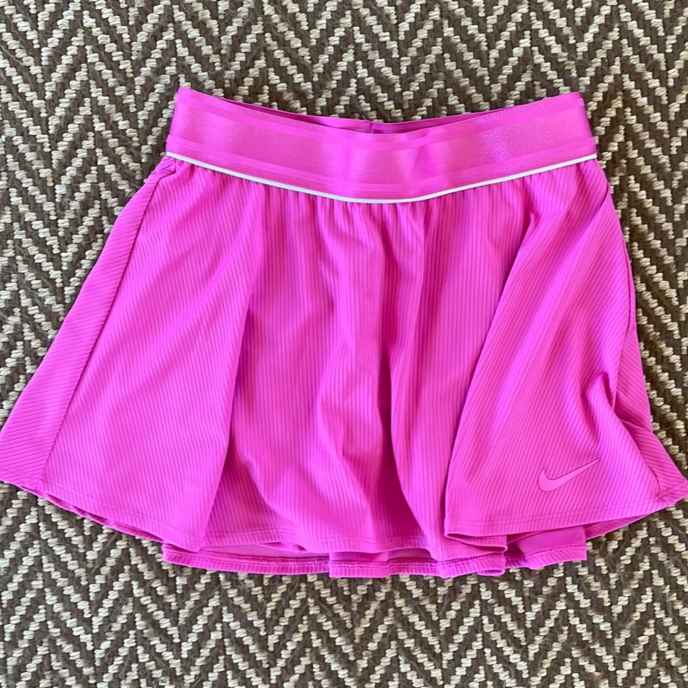 Nike pink tennis skirt